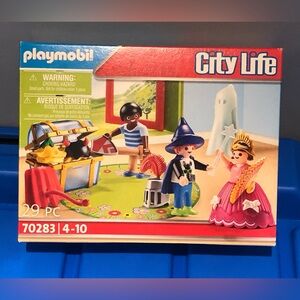 Playmobil City Life Children with Costumes Play Set - 70283